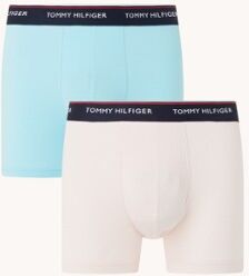 Tommy Hilfiger Boxershorts met logoband in 3-pack - Blauw