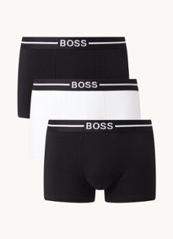 HUGO BOSS Boxershorts in 3-pack - Zwart