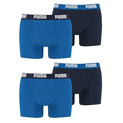 PUMA Set van 4 boxershorts voor heren, onderbroeken, onderbroeken