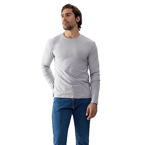 Mey Loungewear "Serie Relax" Heren Homewear-shirts Light Grey Melange M(M)