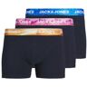 JACK & JONES PLUS SIZE boxershort JACLUCA (set van 3) 6XL Heren