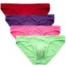 Summer Code Basic ondergoed met lage taille voor heren, ondergoed zonder label, meerdere kleuren en aantallen, L