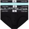 Calvin Heren Hip Slip 3Pk, Aquatic, Polka Not Prt_Aquatic, Blk, L, Aquatisch, Polka Niet Prt_aquatic, Blk, L