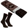 Rainbow Socks Men Women Novelty Chocolate Bar Socks 1 Pair Dark Chocolate Size 36-40