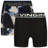 Vingino Jongens ondergoed 2-pack boxers smokey deep Zwart 152 Male