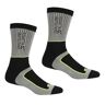 Regatta Heren samaris 2 season socks (pak van 2) Grijs 43-47 Male