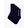 Black Donkey Socks 3-pack i black Zwart 35-38 Male