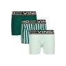 Vingino Jongens ondergoed 3-pack boxers stripe bottle Groen 104 Male