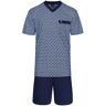 Robson heren shortama katoen Blauw man 50