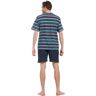 Robson heren shortama 37221-712-4 - Blauw - XXL/56