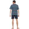 Robson heren shortama 37221-712-4 - Blauw - M/50