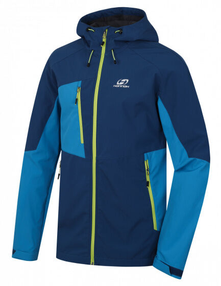 Hannah softshell jas Selby heren synthetisch blauw - Blauw