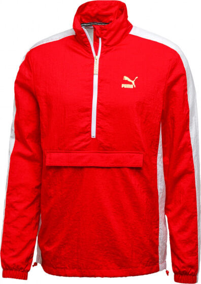 Puma sportjack T7 BBoy heren polyester/nylon rood/wit - Rood,Wit