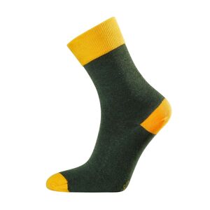 Bola MERINO PATTERN SOCK  GREEN/WARM YELLOW