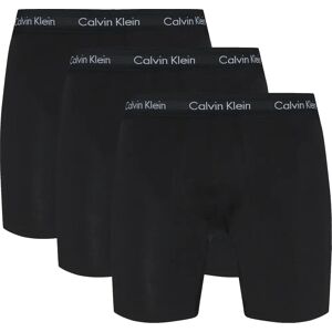 Calvin Klein Underwear 3pk Boxer Brief Black Boxershorts Sort  male L