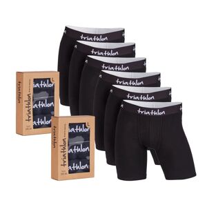 Triathlon Boxershorts Bomull Boxer Shorts Pakke (6 Stk) L