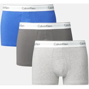 Calvin Trunk Boxershorts 3pk Blå Female W28