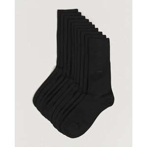 CDLP 10-Pack Bamboo Socks Black