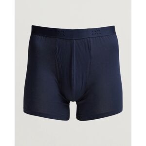 Derek Rose Pima Cotton Stretch Trunk Navy