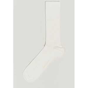 CDLP Cotton Rib Socks White