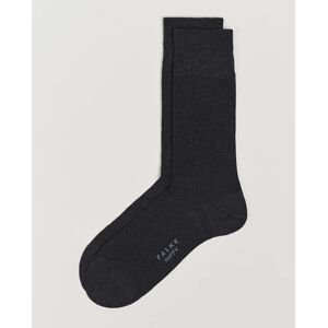 Falke Happy 2-Pack Cotton Socks Anthracite Melange