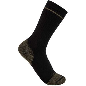Carhartt Cotton Blend Steel Toe Boot Sokk (2 pakke) L XL Svart