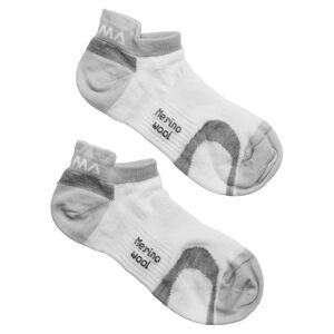 Aclima Ankle Socks 2-Pack White/Grey 36-39, White/Grey