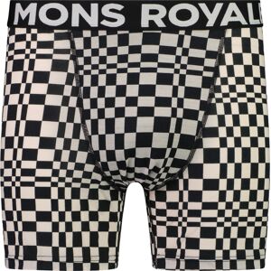 Mons Royale Men's Hold 'Em Boxer Checkers S, Checkers