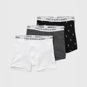 Ralph Lauren Boxer 3pack Hvit/grå/navy Herre S