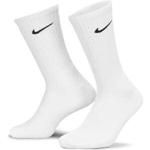 Nike Crew Treningssokker Demping 3 Pack Hvit L (42-46)