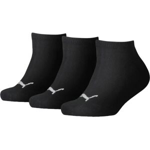 Puma Invisible 3PK, sokker junior BLACK