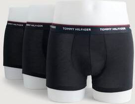 Tommy Hilfiger Underbukser Premium Essentials Cotton Stretch Trunk 3-Pk Svart  Male Svart