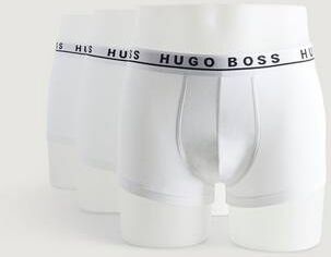 Boss 3-Pk Boxershorts Trunk Hvit  Male Hvit