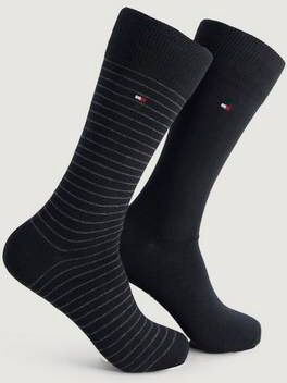 Tommy Hilfiger 2-Pk Th Men Small Sock 2p Svart  Male Svart