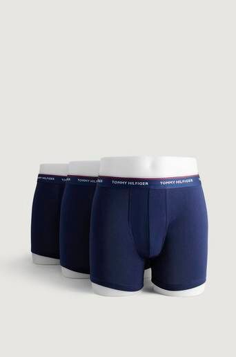 Tommy Hilfiger 3-Pk Boxerbriefs Blå  Male Blå