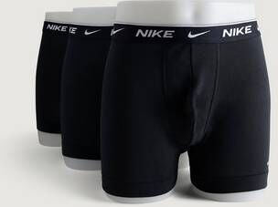 Nike 3-Pk Boxer Brief Long 3pk Svart  Male Svart