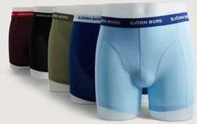 Björn Borg Boxershorts Essential Boxer 5-Pk Multi  Male Multi