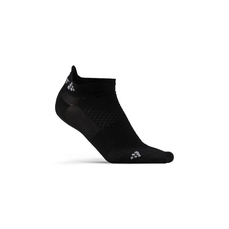 CRAFT Cool Shaftless 2-Pack Sock Black Tynn Lettvektssokk 34/36