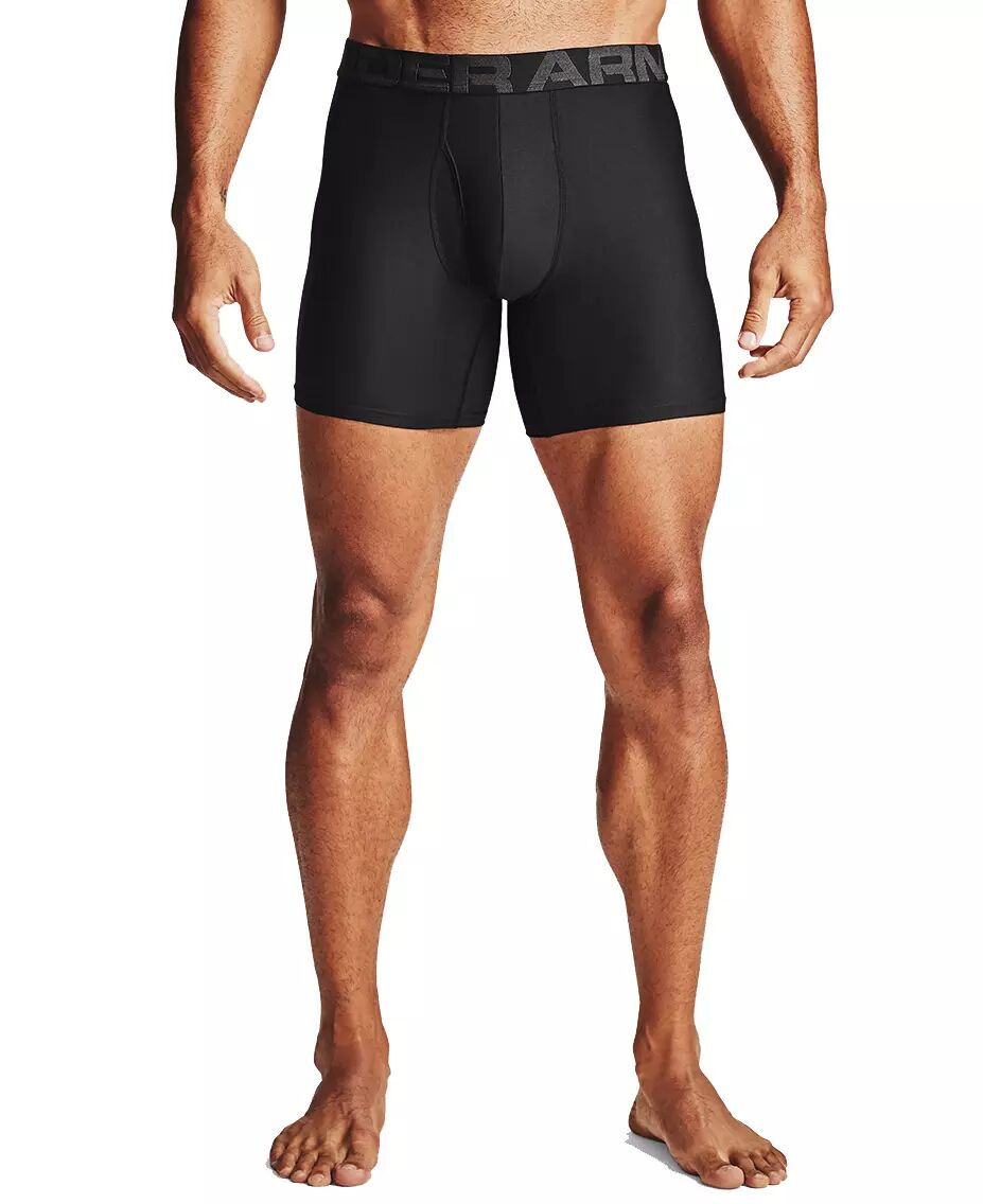 Under Armour Tech 6in 2 Pack -  - Boxershorts - Svart - MD