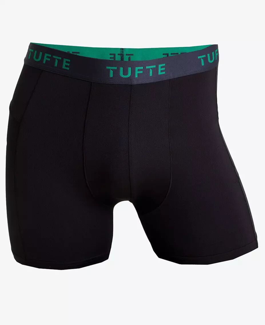 Tufte Wear Mens Fuglesang - Boxershorts - Black/Bosphorus - L