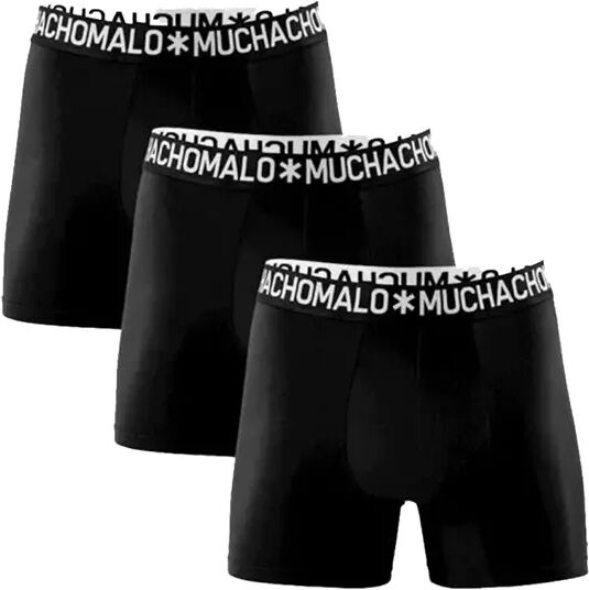 Muchachomalo Cotton 3pk - Boxershorts - Svart - L