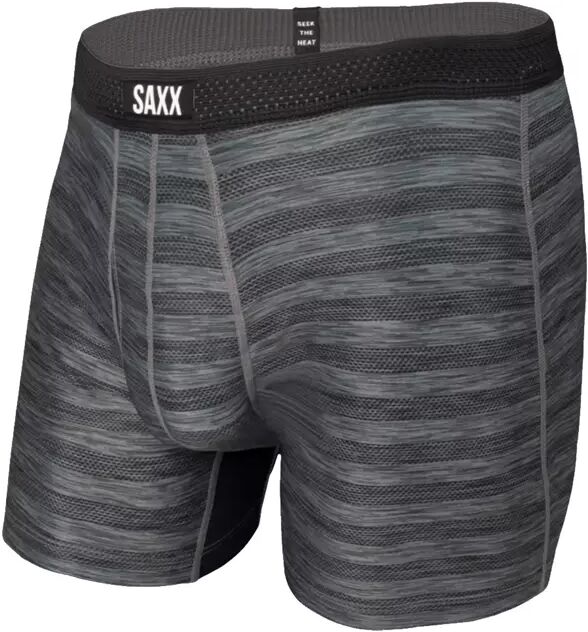 SAXX Hot Shot - Boxershorts - Black Htr - XL