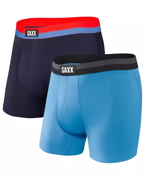 SAXX Sport Mesh 2pk - Boxershorts - Malibu/Navy - L
