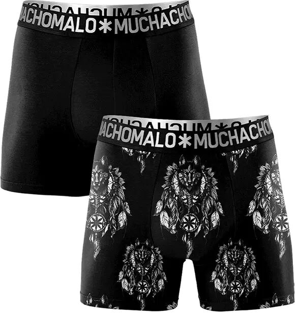 Muchachomalo Husk 2pk - Boxershorts - Print/Solid - S