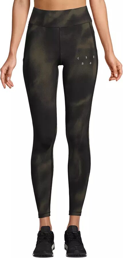 Casall Iconic Printed 7/8 - Tights - Haze Dark Green - 40