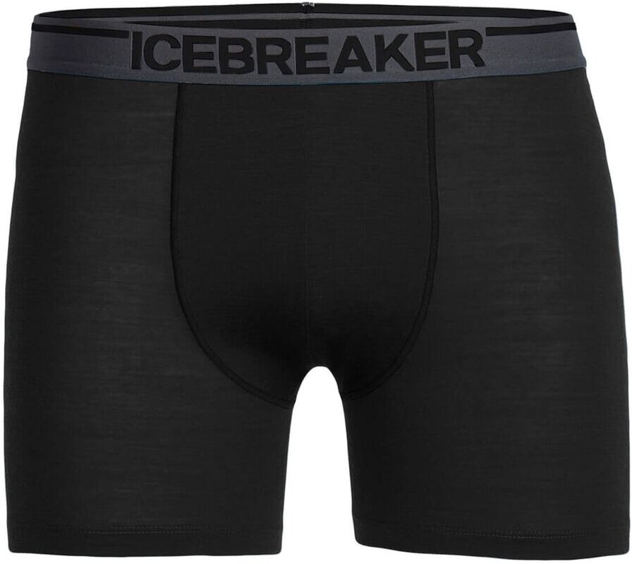 Icebreaker Anatomica Boxers, boxershorts herre Black 103029-010 S 2020