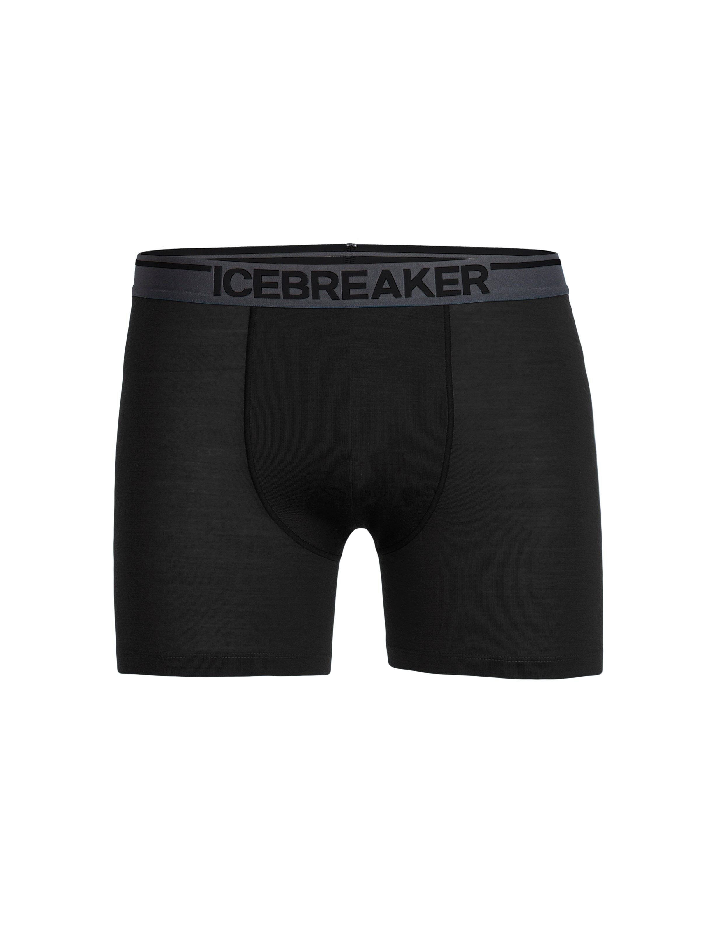 Icebreaker Anatomica Boxers, boxershorts herre Black/Monsoon 103029007 XL 2020