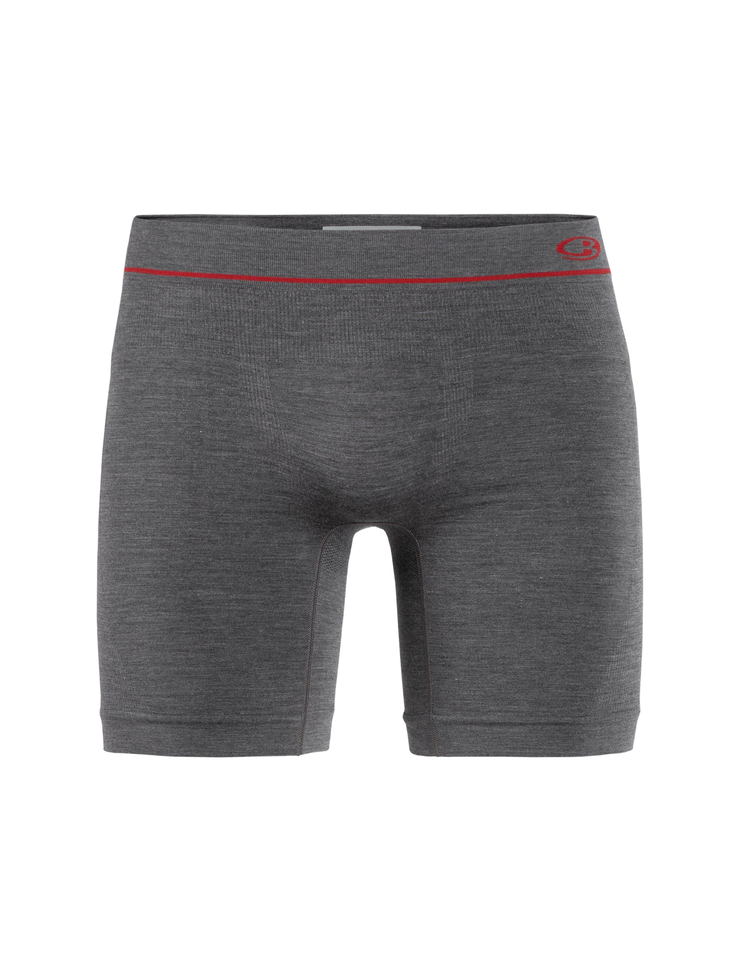 Icebreaker Anatomica Seamless Long Boxer, undertøy herre Monsoon HTHR 104936034 L 2020