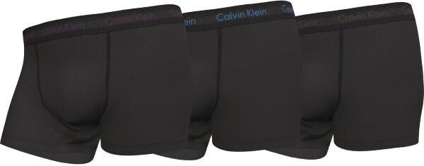 Calvin Klein 3-pakning Cotton Stretch Trunks - Pink/Black