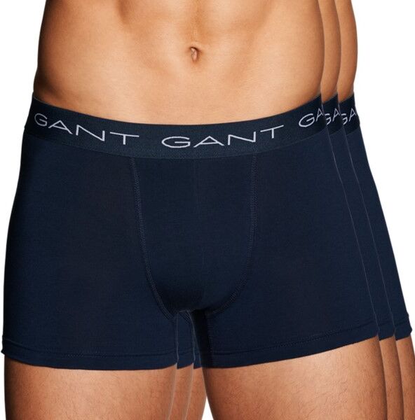 Gant 3-pakning Essential Basic CS Trunks - Navy-2